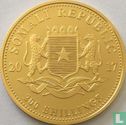 Somalia 200 shillings 2017 (gold) "Elephant" - Image 1