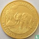 Somalië 200 shillings 2017 (goud) "Elephant" - Afbeelding 2