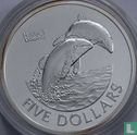 Nieuw-Zeeland 5 dollars 2002 "Hector's dolphin" - Afbeelding 2
