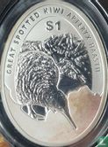 New Zealand 1 dollar 2016 (folder) "Great spotted kiwi" - Image 3