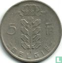 Belgique 5 francs 1964 (NLD) - Image 2