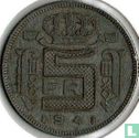 België 5 frank 1941 (NLD) - Afbeelding 1
