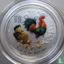Australië 25 cents 2017 "Year of the Rooster" - Afbeelding 2