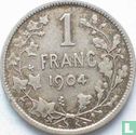 Belgien 1 Franc 1904 (FRA - TH VINÇOTTE) - Bild 1
