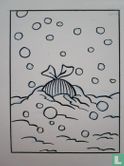 Suske en Wiske door Luc Morjaeu - Originele tekening in inkt - Schanulleke en Wiske in de sneeuw - Losbladig - (2005) - Afbeelding 2