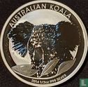 Australië 50 cents 2014 (kleurloos) "Koala" - Afbeelding 1