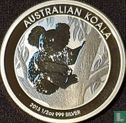 Australië 50 cents 2013 (kleurloos) "Koala" - Afbeelding 1