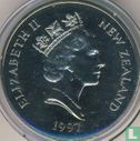Nieuw-Zeeland 5 dollars 1997 "50th Wedding Anniversary of Queen Elizabeth II and Prince Philip" - Afbeelding 1