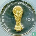 Fiji 10 dollars 2005 (PROOF) "2006 Football World Cup in Germany" - Afbeelding 2