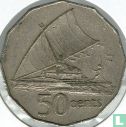 Fiji 50 cents 1980 - Afbeelding 2