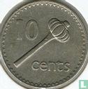 Fiji 10 cents 1977 - Image 2