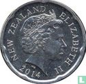 New Zealand 20 cents 2014 (large date) - Image 1
