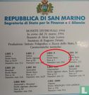 San Marino 5 lire 1994 - Image 3