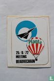 25/6/72 Meeting Beauvechain - Planta Luchtballon - Bild 1