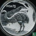 Nieuw-Zeeland 5 dollars 2018 (PROOF) "Moa" - Afbeelding 2