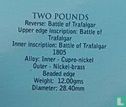 Gibraltar 2 pounds 2012 "Battle of Trafalgar in 1805" - Afbeelding 3