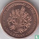 Gibraltar 1 penny 2017 "50th anniversary of the 1967 referendum" - Afbeelding 2