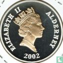 Alderney 5 pounds 2002 (PROOF) "50th anniversary Accession of Queen Elizabeth II" - Afbeelding 1