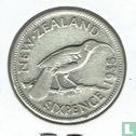 Nouvelle-Zélande 6 pence 1935 - Image 1