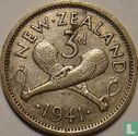 Nouvelle-Zélande 3 pence 1941 - Image 1