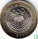 Colombia 1000 pesos 2014 - Afbeelding 1