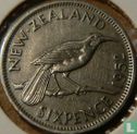 Nieuw-Zeeland 6 pence 1952 - Afbeelding 1