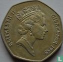 Gibraltar 50 pence 1988 (AC) - Image 1