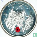Gibraltar 5 pounds 2004 (BE - argent) "60th anniversary D-Day landings" - Image 2