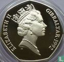 Gibraltar 50 Pence 1992 (PP - Kupfer-Nickel) "Christmas" - Bild 1