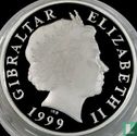 Gibraltar 5 pounds 1999 (BE - argent) "Millennium" - Image 1