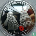Gibraltar 5 pounds 2005 (PROOF - zilver) "60th anniversary End of World War II" - Afbeelding 2