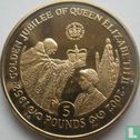 Gibraltar 5 pounds 2002 "50th anniversary Coronation of Queen Elizabeth II" - Afbeelding 2
