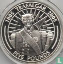 Gibraltar 5 Pound 2005 (PP) "200th anniversary of the Battle of Trafalgar - Captain Hardy" - Bild 2