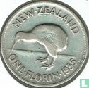 New Zealand 1 florin 1935 - Image 1