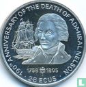 Gibraltar 2,8 ecus 1995 "190th anniversary of the death of admiral Nelson" - Afbeelding 2