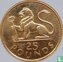 Gibraltar 25 Pound 1975 "250th anniversary Introduction of British sterling" - Bild 2