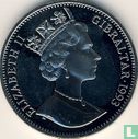 Gibraltar 2,8 ecus 1993 "Opening of the Channel Tunnel" - Afbeelding 1