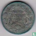 Chili 20 centavos 1920 (zilver) - Afbeelding 1