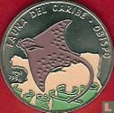 Cuba 1 peso 1994 "Eagle ray" - Afbeelding 1