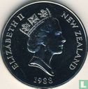 Nieuw-Zeeland 1 dollar 1988 "Yellow - eyed Penguin" - Afbeelding 1