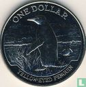 New Zealand 1 dollar 1988 "Yellow - eyed Penguin" - Image 2