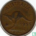 Australië 1 penny 1955 (zonder punt) - Afbeelding 1