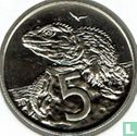 Nouvelle-Zélande 5 cents 1990 - Image 2