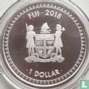 Fidji 1 dollar 2018 (non coloré) "Mermaid rising" - Image 1