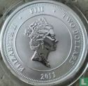 Fiji 2 dollars 2011 (kleurloos) "Taku turtle" - Afbeelding 1