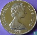 Tristan da Cunha 1 crown 1978 (silver) "25th anniversary Coronation of Queen Elizabeth II" - Image 1