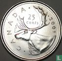 Canada 25 cents 2001 (nikkel) - Afbeelding 1