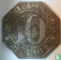 Neckarsulm 10 pfennig 1919 (ijzer) - Afbeelding 1