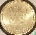 Australië 1 dollar 2015 "100 years ANZAC" - Afbeelding 2