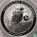 Australië 1 dollar 2014 (kleurloos - met paard privy merk) "Kookaburra" - Afbeelding 1